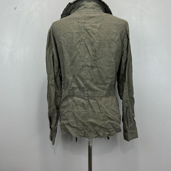 Kenneth Cole Green High Neck Jacket - Picture 7 of 9